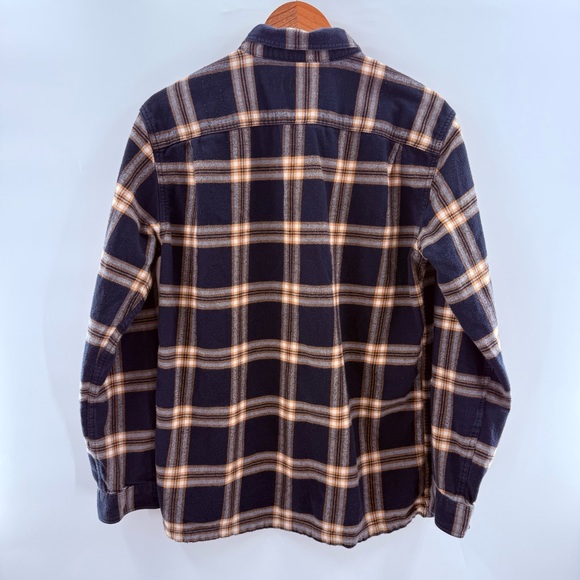 Patagonia Men's Long-Sleeved Fjord Flannel Shirt Size Medium Gorpcore Outdoor - Picture 5 of 8
